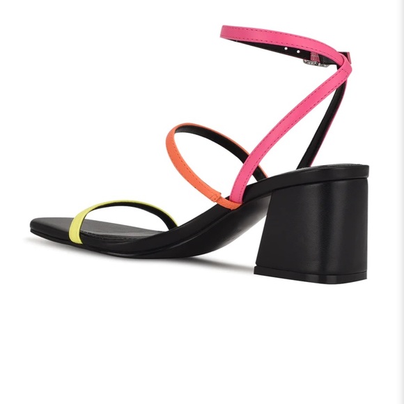 Nine West Neon Sandals - Picture 3 of 7